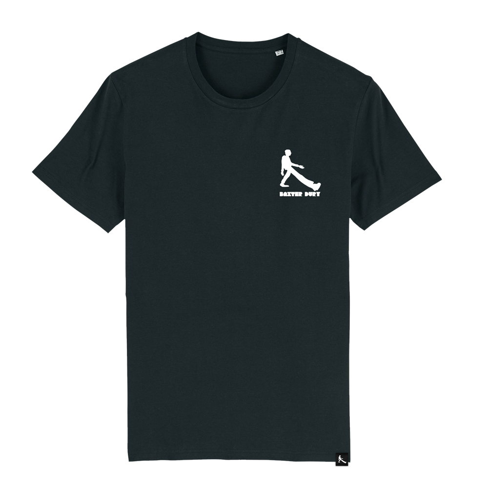 Walking Man Black Tee